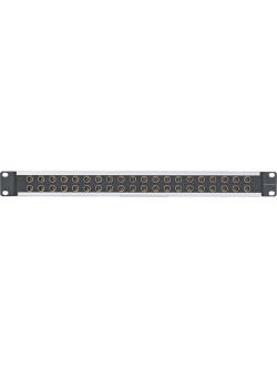 Canare 20DV (2x20) Digital Video HD-SDI Patchbay Panel (1RU)
