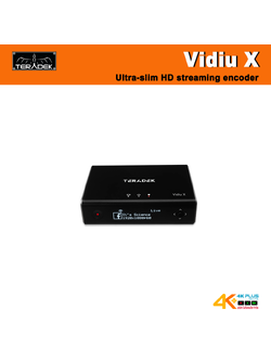 Teradek Vidiu X ultra-slim HD streaming encoder