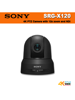 SONY SRG-X120 Pan-Tilt-Zoom Camera with NDI