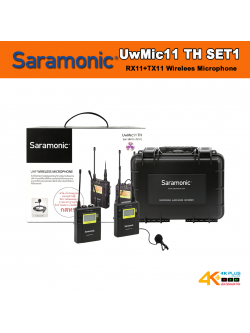 Saramonic Uwmic11 TH SET1 ไมค์ไวเลสไร้สายแบบหนีบปกเสื้อ