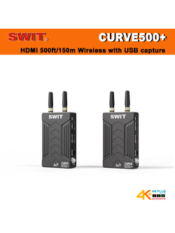 SWIT CURVE500+ HDMI 500ft/150m Wireless with USB capture