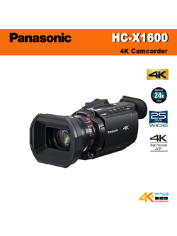 Panasonic HC-X1600 4K Camcorder ประกันศูนย์ไทย