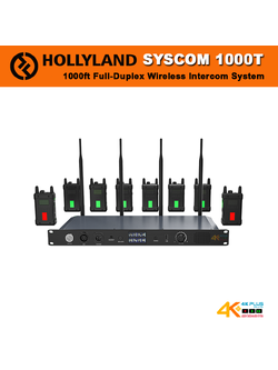 Hollyland SYSCOM 1000T 1x8 Wireless Intercom System อินเตอร์คอมไร้สาย
