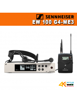 Sennheiser EW 100 G4-ME3 Headset Wireless Microphone Systems