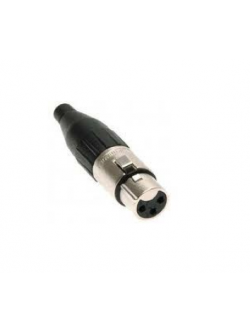 หัว Amphenol : XLR 3 Pin Female Jaws Cable ( หัวXLR ตัวเมีย )
