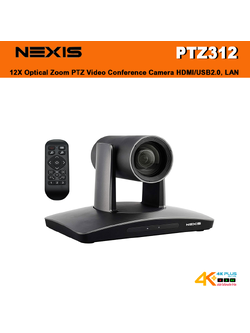 NEXIS PTZ312 12X Optical Zoom PTZ Video Conference Camera With HDMI, USB2.0, LAN