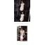DRESS ชุดเดรสแฟชั่นผ้าลูกไม้ ใส่ออกงาน งานแต่งงาน แขนสั้น คอกลม สีขาวครีม น่ารัก ใส่ทำงาน สวยๆ ASIA STREET FASHION