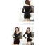 KK เสื้อแขนยาวแฟชั่น เสื้อลูกไม้ (สีดำ) รุ่น A105