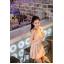 dress เดรสทํางาน สีโอรส ผ้าชีฟอง น่ารักๆ ใส่ออกงานได้