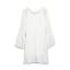 zanzea Long Sleeve Party Mini Dress (Black)