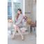 ชุดออกงาน/ชุดไปงานแต่งงานสีเทา ผ้าลูกไม้ เข้ารูป สวยหวาน เรียบหรู