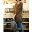 fashion เสื้อกันหนาวไหมพรม สีน้ำตาล ใส่เที่ยว น่ารักๆ