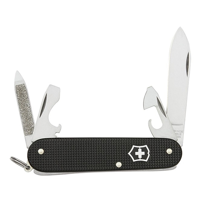 มีดพับ Victorinox Cadet Black Alox