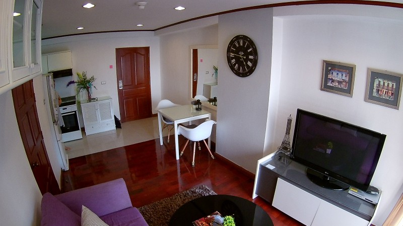 ให้เช่าคอนโด Saranjai Mansion (สราญใจ แมนชั่น) มีห้องสตูดิโอ 35 ตรม ราคาเริ่มต้นที่ 16000