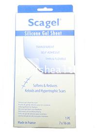 SCAGEL Silicone Gel Sheet (7x16cm) From France