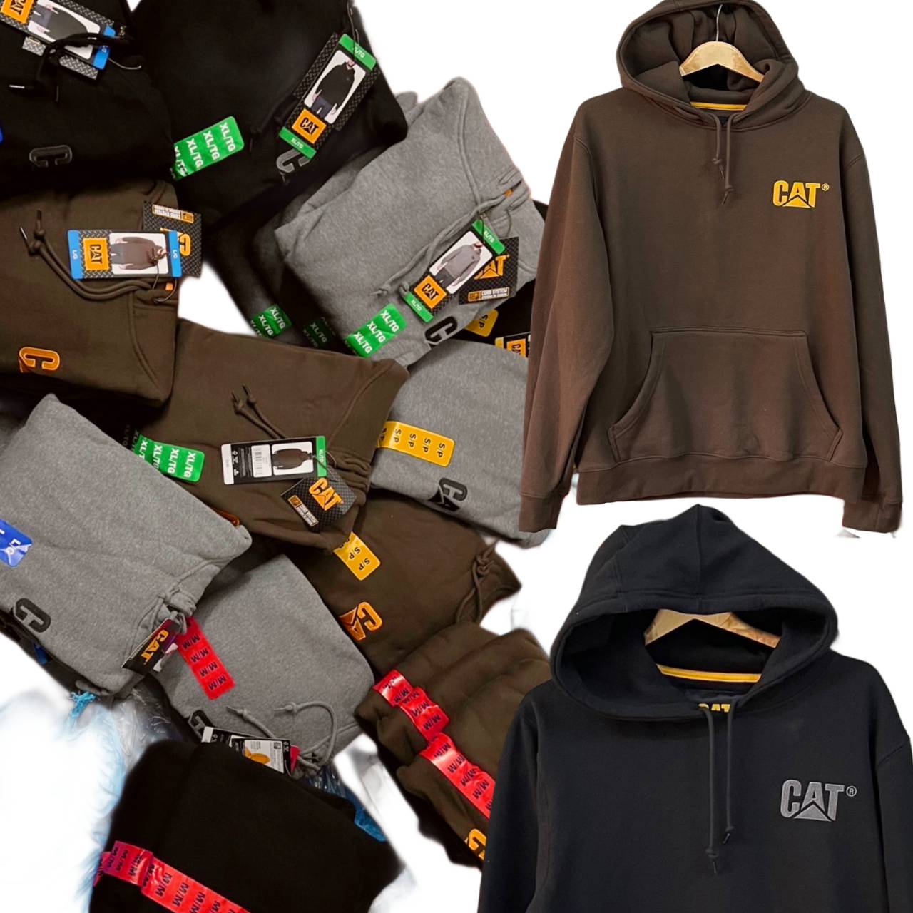 Caterpillar Fleece Hoodie