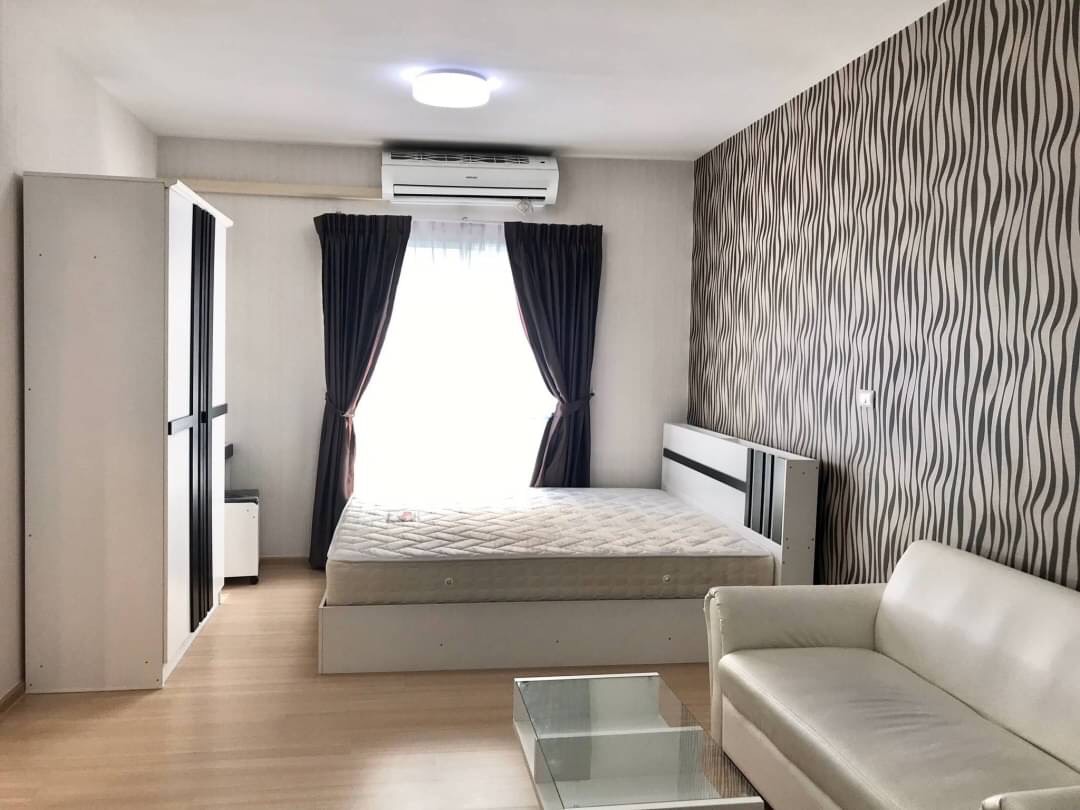 ให้เช่า คอนโด UNIO Charan 3 (ยูนิโอ คอนโด จรัญฯ 3) ห้อง สตูดิโอ 1 ห้องน้ำ ตึก H ชั้น 6 ห้อง 605 ขนาด 28 ตรม.เฟอร์นิเจอร์ครบ