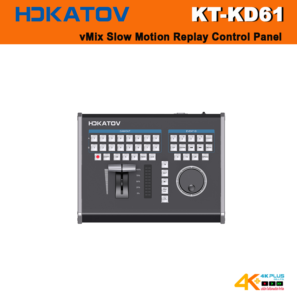 HDKATO KD61 vMix Slow Motion Replay Control Panel
