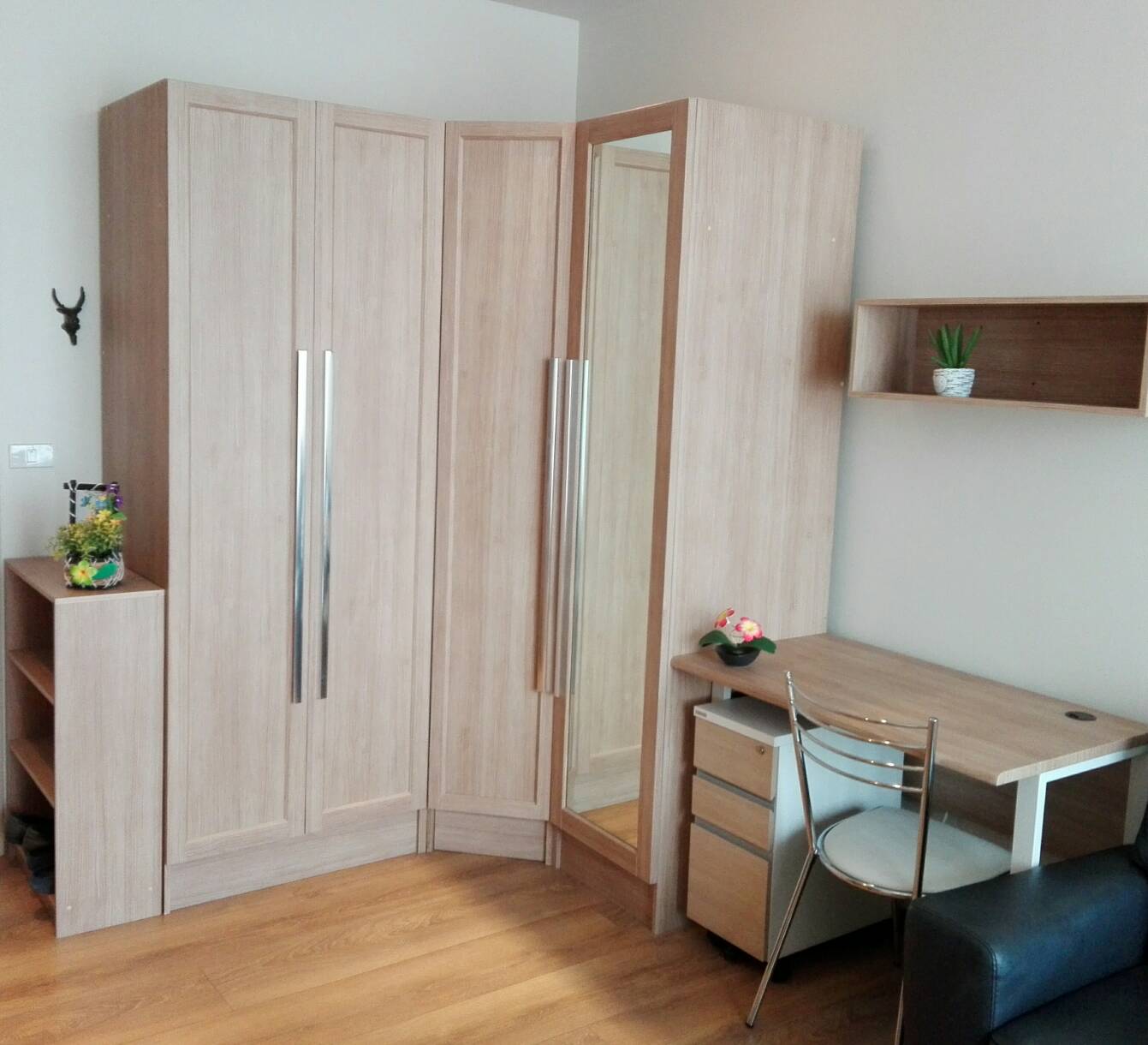 ให้เช่าคอนโด Park 24 (พาร์ค 24) ห้อวสตูดิโอ 1 ห้องน้ำ ขนาด 29.45 ตรม ตึก 3 ชั้น 10