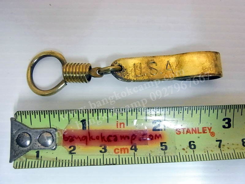 แหนบแขวนพระ,เครื่องราง,กุญแจ..ทองเหลือง