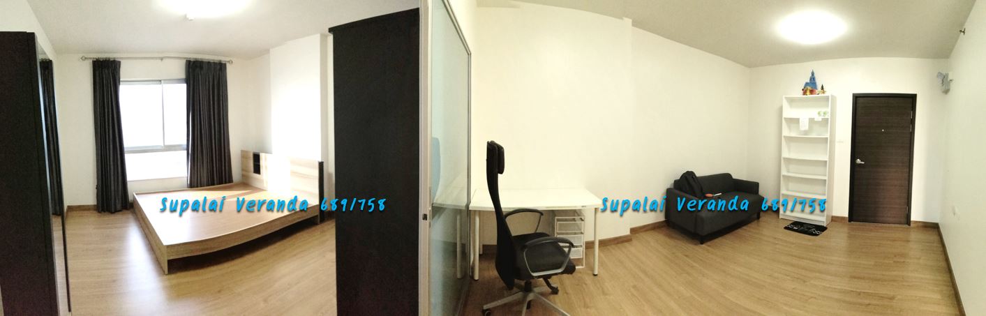 ขายคอนโด ศุภาลัย เวอเรนด้า รัชวิภา-ประชาชื่น Supalai Veranda Ratchavipha – Prachachuen 1 ห้องนอน, 1 ห้องนั่งเล่น, 1 ห้องน้ํา, 1 ห้องครัว