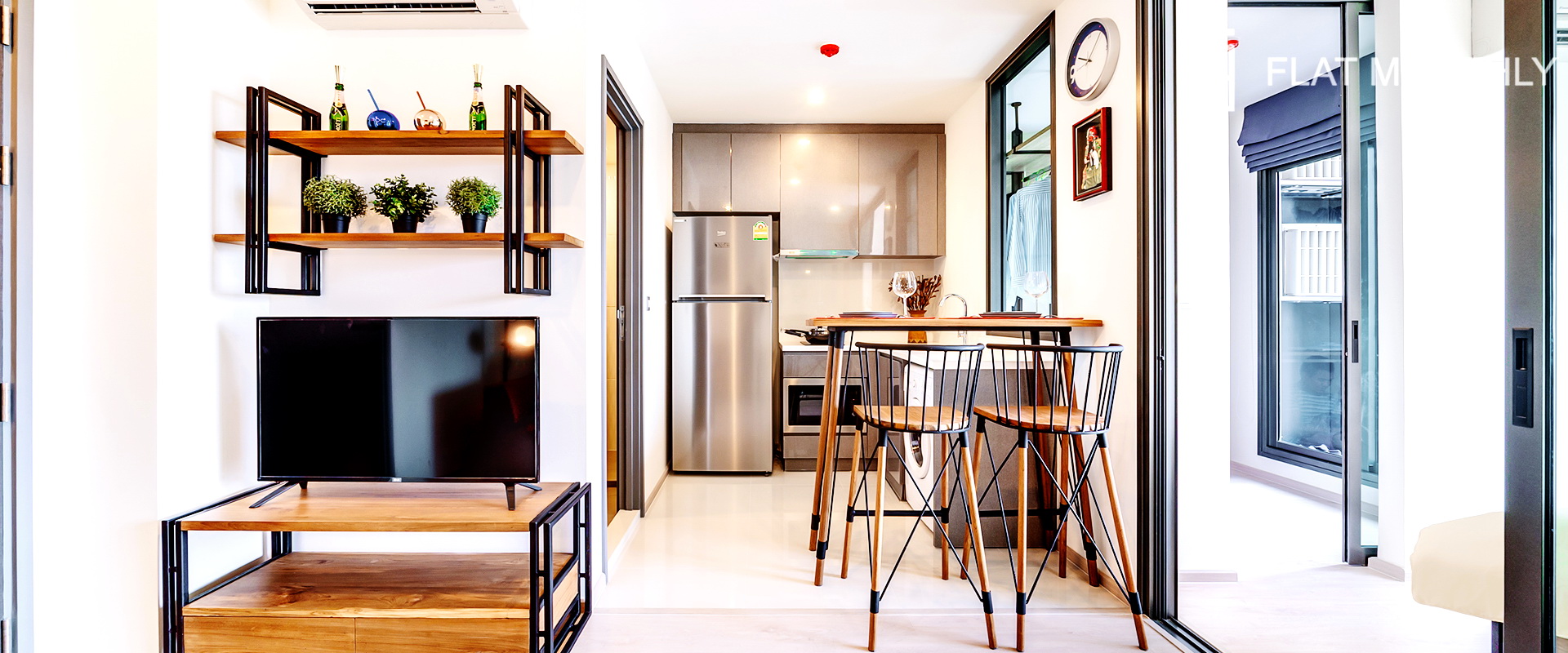 ขาย / เช่าคอนโด Rhythm Rangnam (ริธึ่ม รางน้ำ) จำนวน 2 ยูนิท ยูนิทที่ 1.ห้อง 10/60(A09B02) 1 ห้องนอน 1 ห้องน้ำ ขนาด 35.28 ตรม.