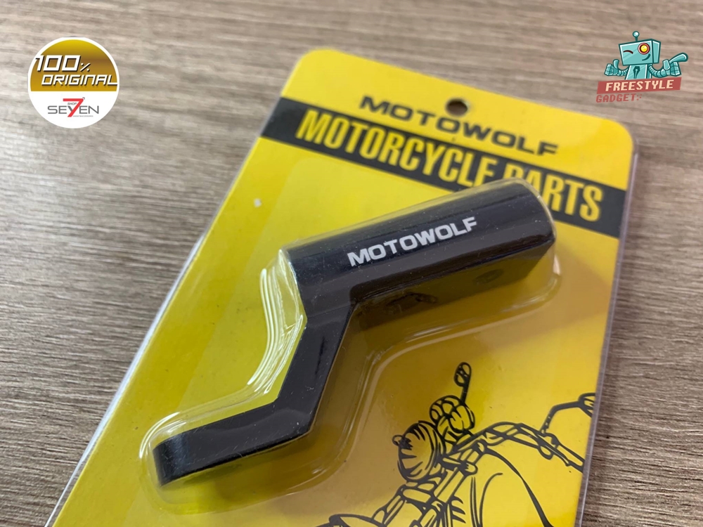 MOTOWOLF MDL 3509 - บาร์สั้นจับกระจก บารเสริมใส่ที่จับโทรศัพท์ ใส่อุปกรณ์เสริมอื่นๆได้
