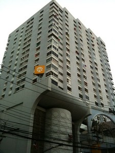 ให้เช่าอพาร์ทเม้นท์เซอร์วิส Ratchathewi Tower ราชเทวี ทาวเวอร์ ห้องสตูดิโอ ขนาด 35 ตรม ชั้น 15