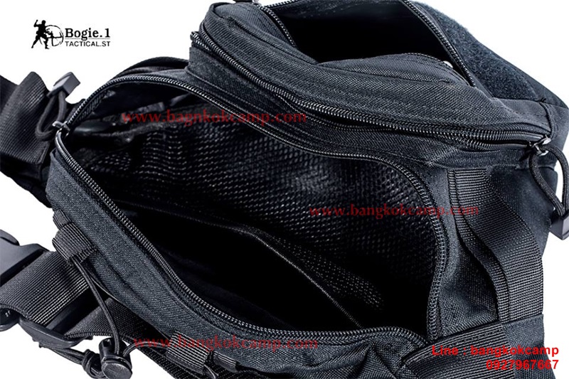 กระเป๋าสะพายหน้า-ใช้คาดเอว Bogie.1 (ลายมัลติแคม)
