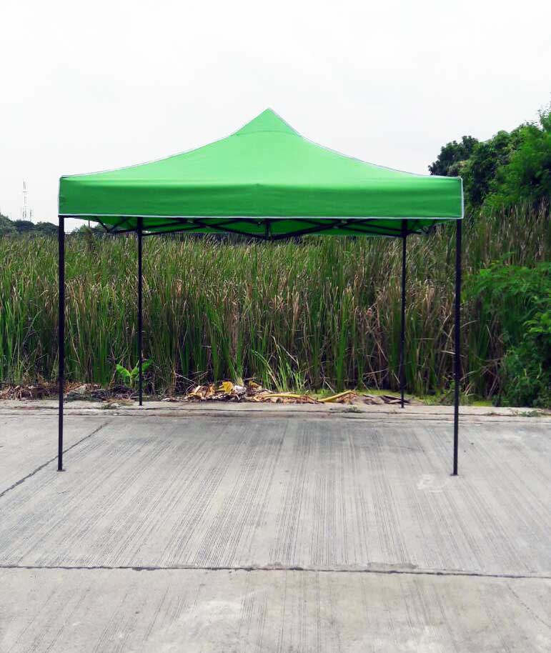 เต็นท์พับได้ สีเขียว ขนาด 3m x 3m