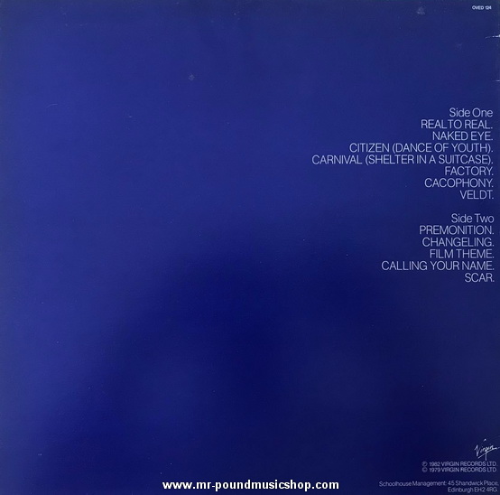 Simple Minds - Real To Real Cacophony