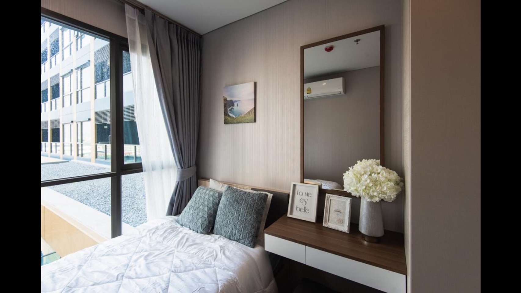 ให้เช่าคอนโดใหม่ Lumpini Suite Phetchaburi - Makkasan (ลุมพินี สวีท เพชรบุรี- มักกะสัน ) 2 ห้องนอน 1 ห้องน้ำ เลขที่ 1515/117 ขนาด 42 ตร.ม.