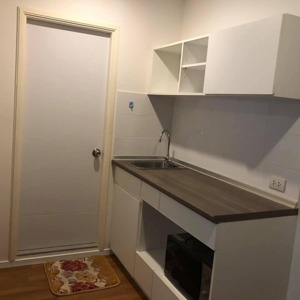 ให้เช่าคอนโด Lumpini Place Bangna Km.3 (ลุมพินี เพลส บางนา กม.3)หลังเซ็นทรัล 1 ห้องนอน ขนาด 26.13 ตรว. ตึก B ชั้น 2 ห้องมุม