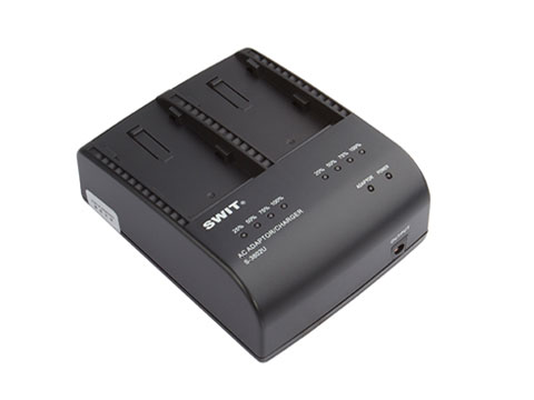 SWIT S-3602U Dual Charger/Adapter for Sony BP-U30/U60 แท่นชาร์แบตโซนี่แบบชาร์จ 2 ก้อน