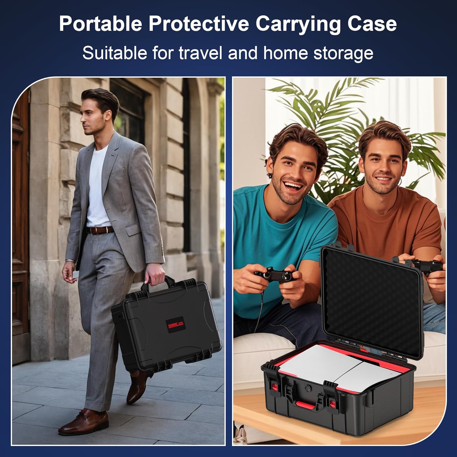 STARTRC by Devaso Hard Case for PS5 Slim (2024) กันน้ำ กันฝุ่น