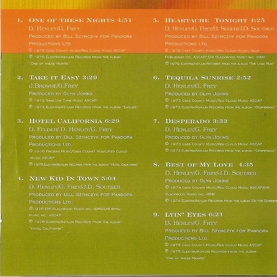 Eagles - The Very Best of The Eagles