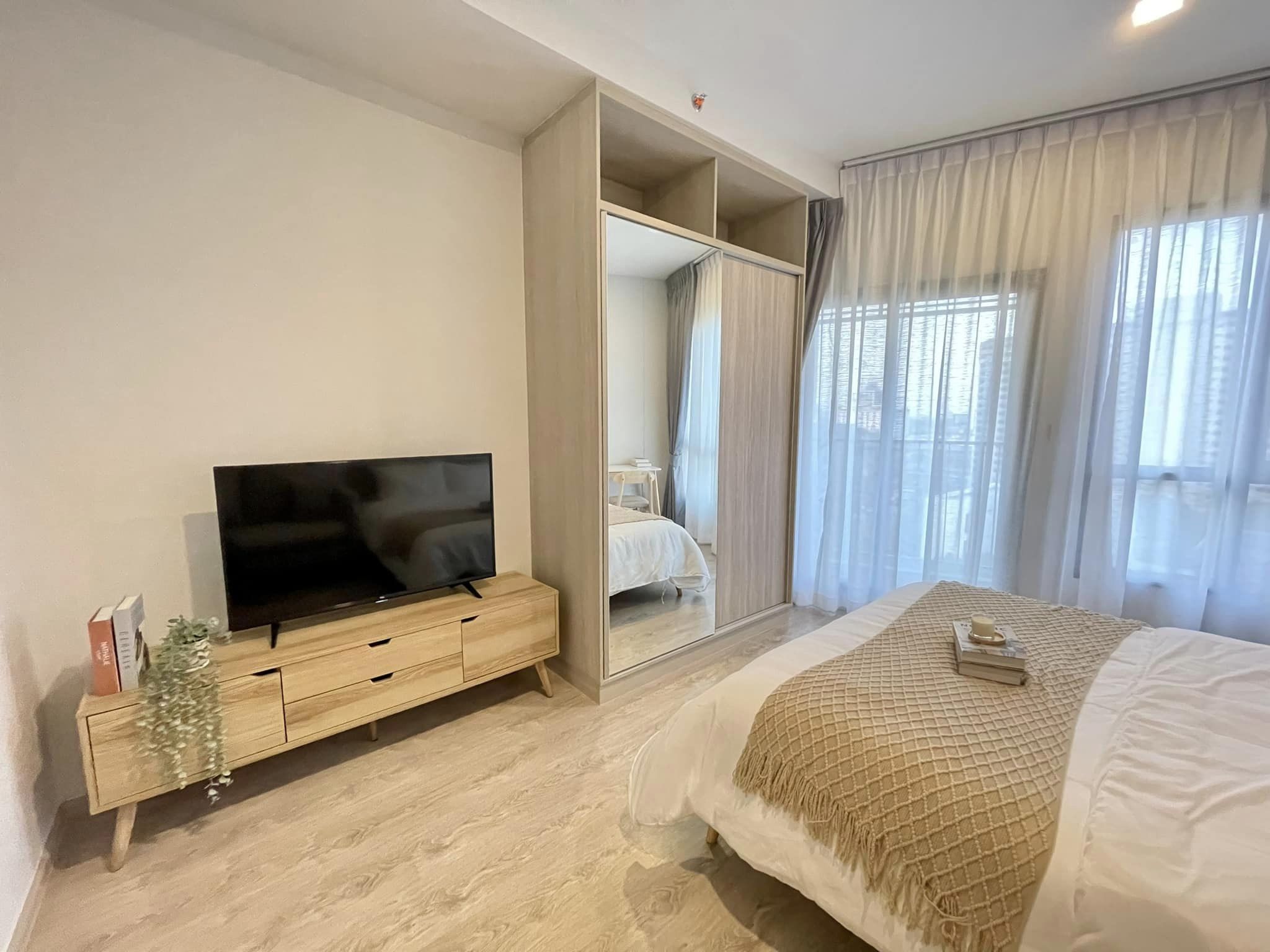 ให้เช่าคอนโด The Tree Pattanakarn-Ekkamai : เดอะ ทรี พัฒนาการ-เอกมัย 1 ห้องนอน 1 ห้องน้ำ ชั้น 9 ห้องขนาด 26 ตรม.เฟอร์ครบพร้อมเข้าอยู่