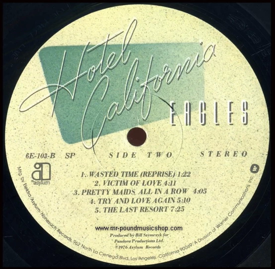 Eagles - Hotel California