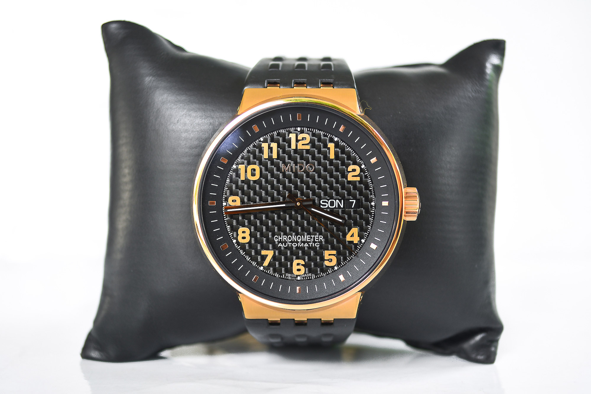 NEW:Mido Chronometer All Dial Day-date M8340.3.D8.9