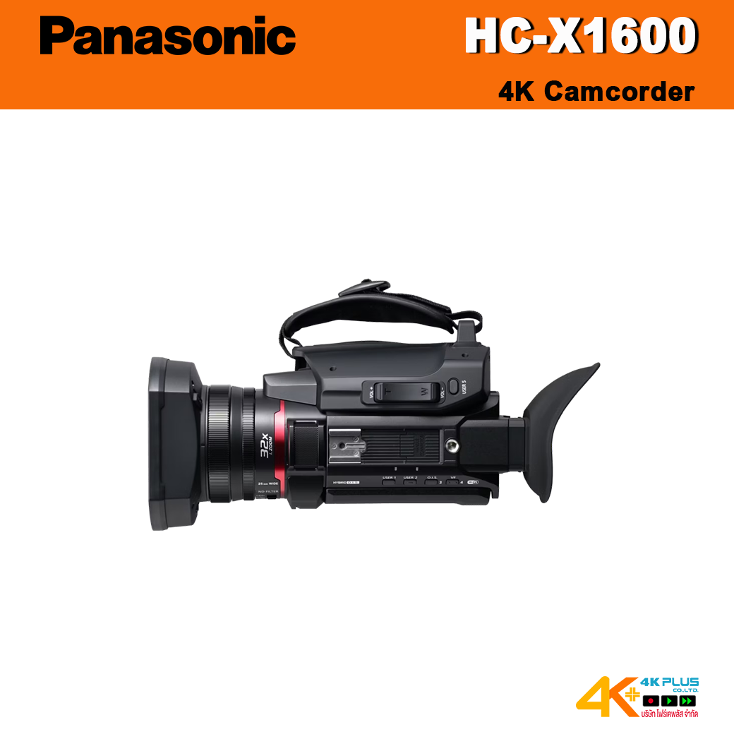 Panasonic HC-X1600 4K Camcorder ประกันศูนย์ไทย