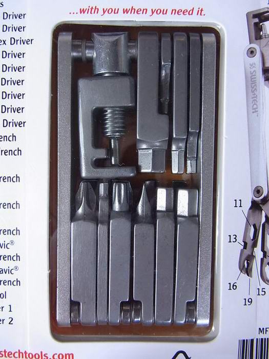 Swiss+Tech Rx20 เครื่องมืออเนกประสงค์ สำหรับจักรยาน