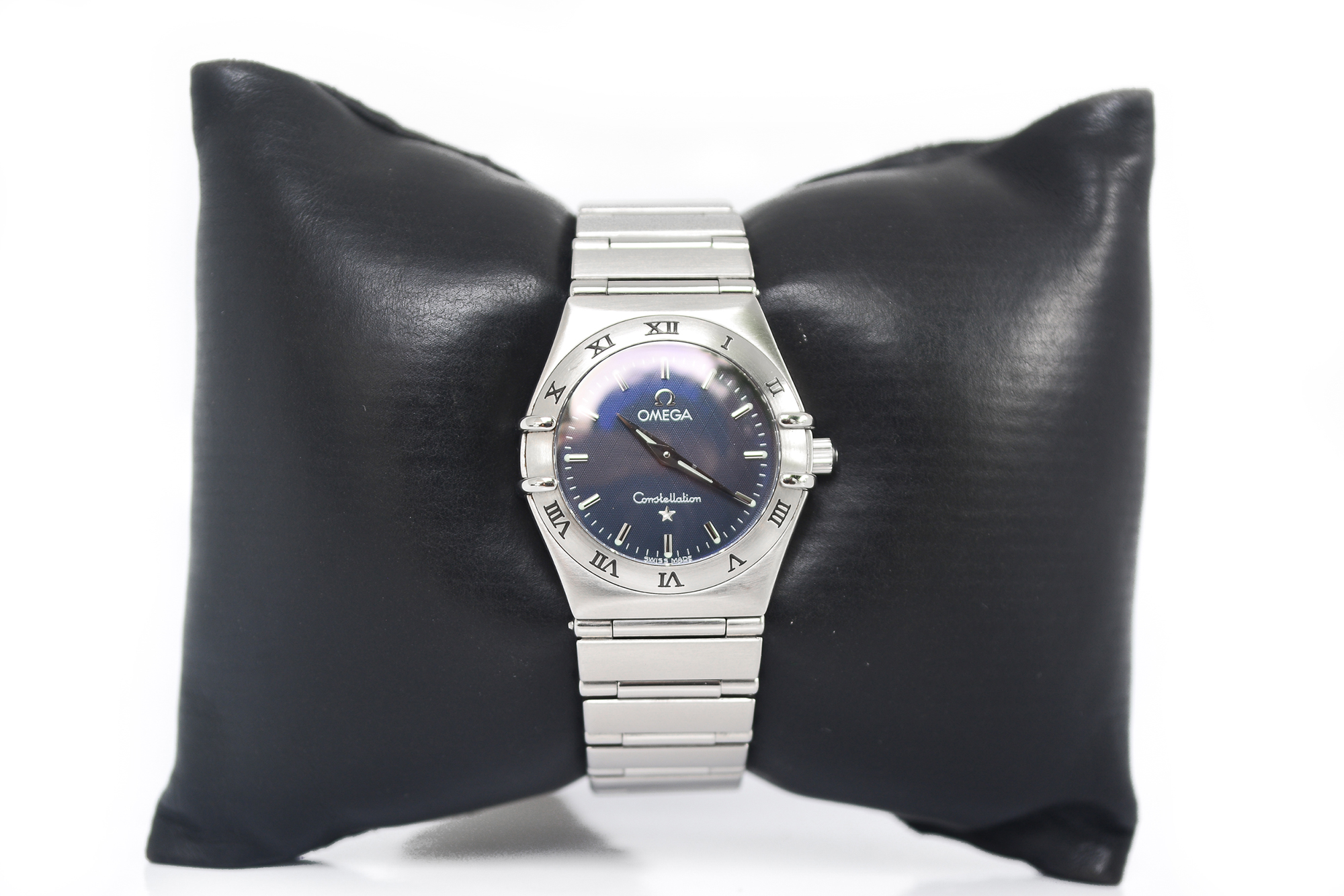 Omega Constellation Lady Size Quartz หน้าเทา