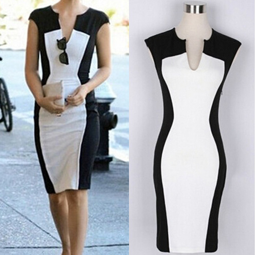 Amart Sexy Women's Dress Club Wear Evening Cocktail Party BodyconSlim Fit Pencil Dress