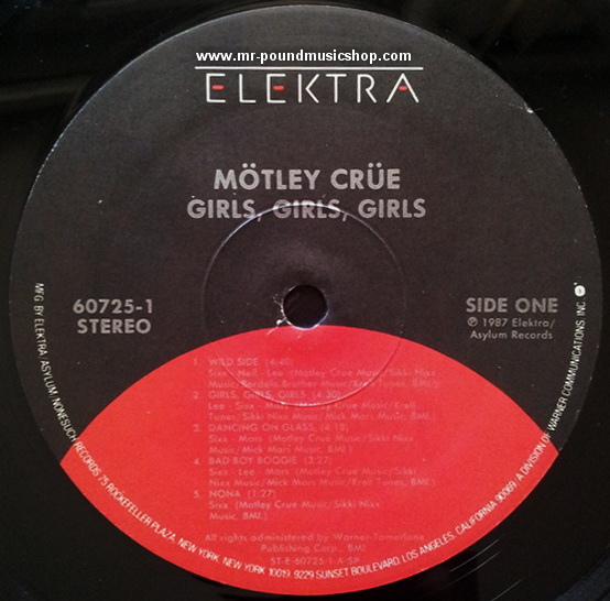 Motley Crue - Girls, Girls, Girls