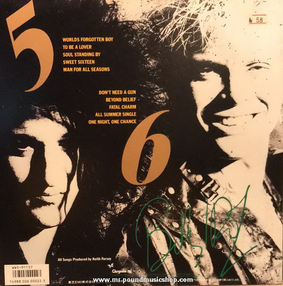 Billy Idol - Whiplash Smile