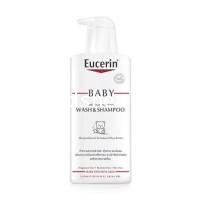 EUCERIN ผลิตภัณฑ์อาบน้ำและแชมพูสำหรับเด็ก Baby Wash Shampoo 400 ml