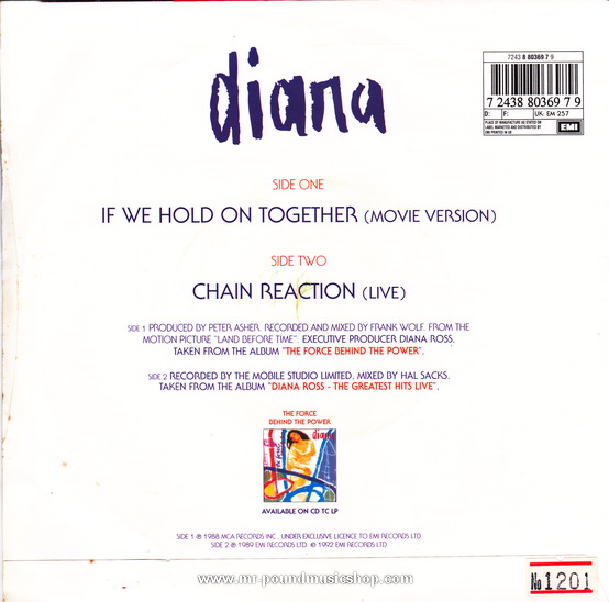 Diana Ross - If We Hold On Together