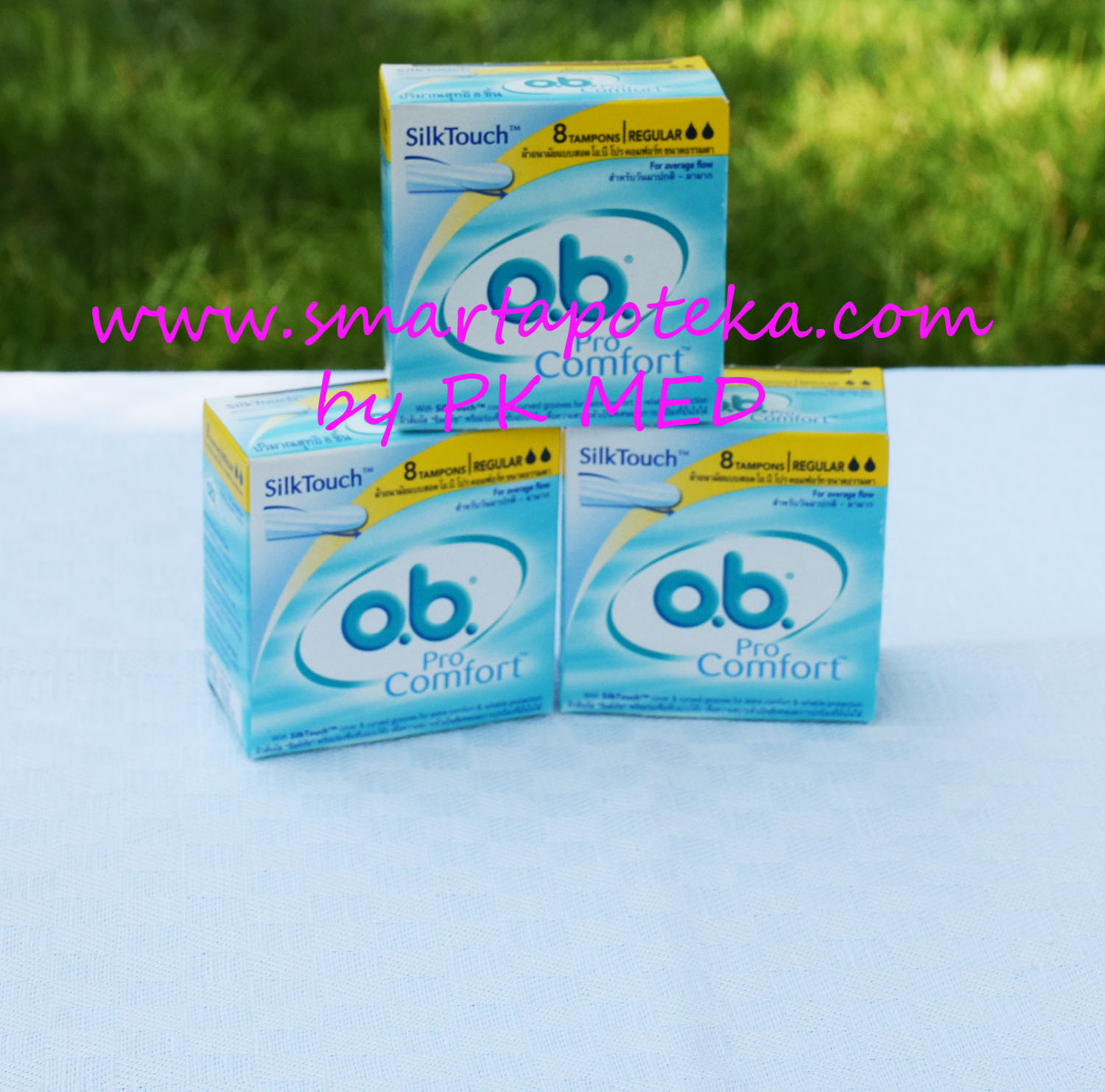 ผ้าอนามัยแบบสอด o.b. ProComfort (3 กล่อง)