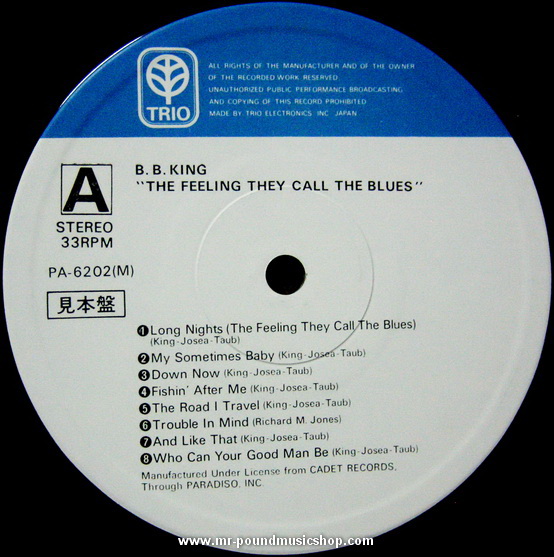 B.B. King - The Feeling They Call The Blues - The Time Of B.B. King Vol.1