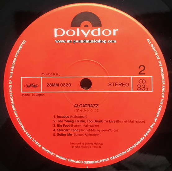 Alcatrazz - No Parole From Rock 'N' Roll